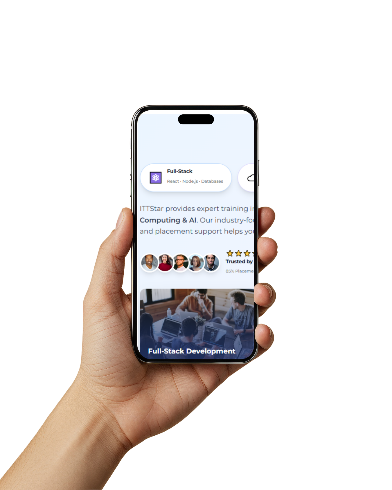 Tech Career Guide on Phone