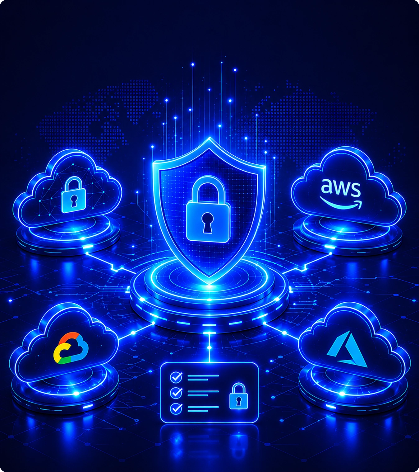 Assure Data Security in a Multi-Cloud